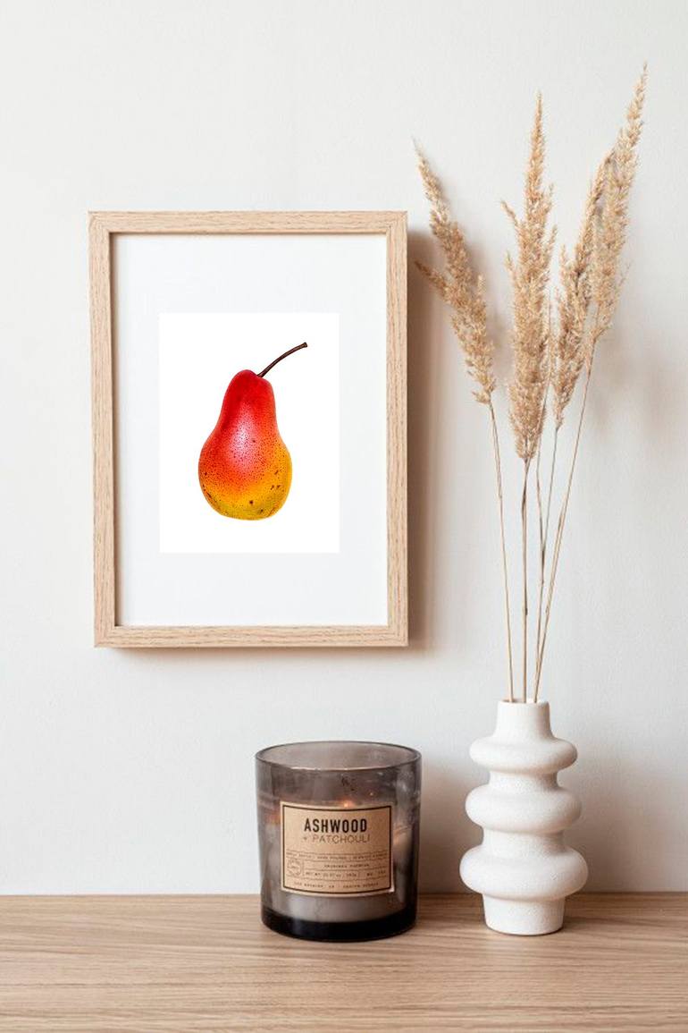 Original Illustration Food Painting by Liudmyla Lobza