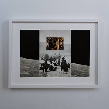 Original Outer Space Collage by Alexander Helmintoller