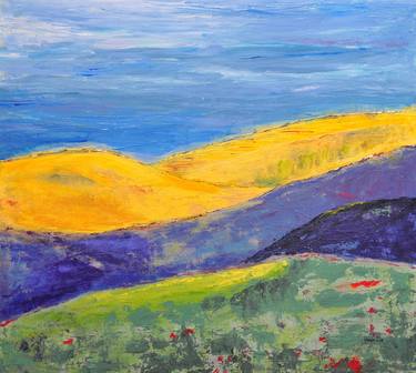 Original Landscape Painting by Haleh Mahbod