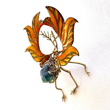Original Fine Art Botanic Sculpture by Julie Setterholm
