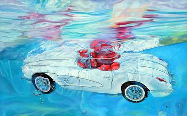 Original Car Paintings by Marcello PETISCI