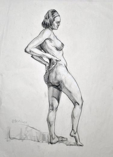 Print of Nude Drawings by Eric Luke