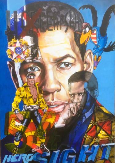Original Contemporary Pop Culture/Celebrity Paintings by Craig Knight