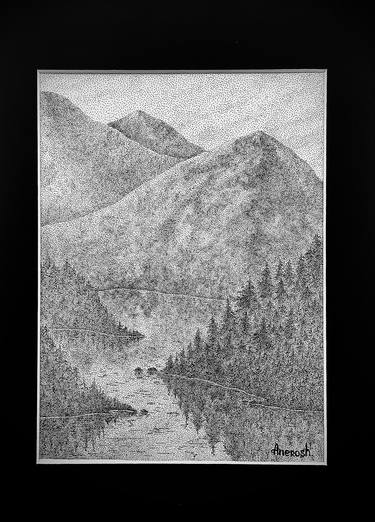 Print of Conceptual Landscape Drawings by ANEROSH Art