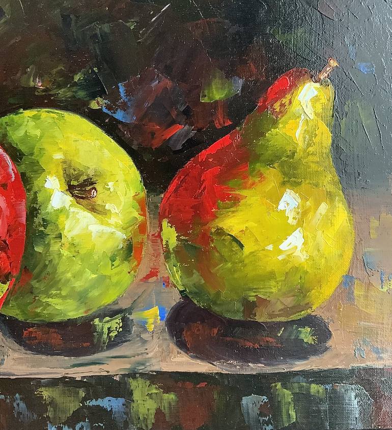 Original Contemporary Still Life Painting by ANEROSH  Art