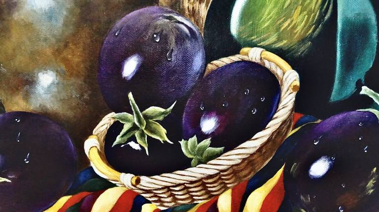 Original Still Life Painting by ANEROSH  Art