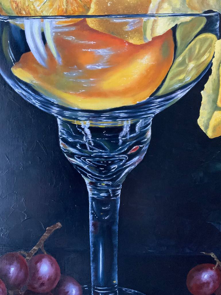 Original Contemporary Still Life Painting by Anerosh  Art
