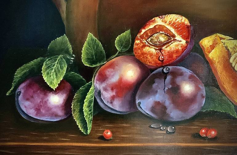 Original Still Life Painting by ANEROSH  Art