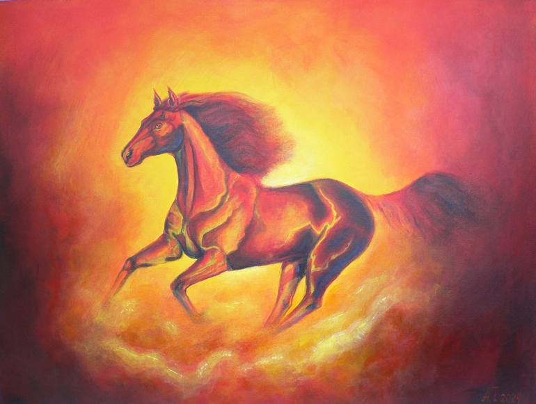 Print of Expressionism Animal Paintings by Tanya A