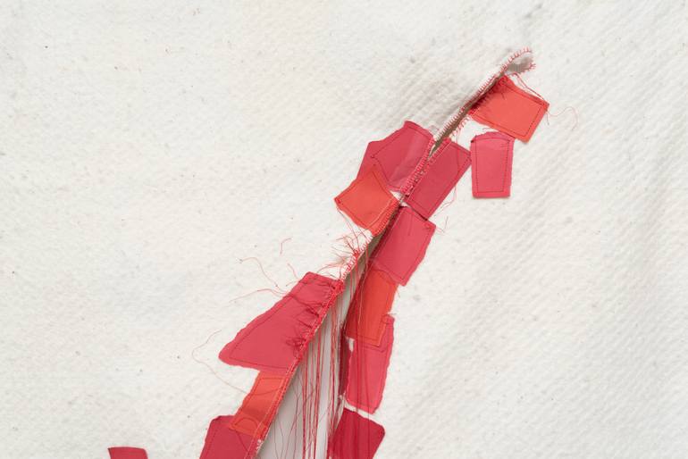 Original Abstract Women Mixed Media by Finnley J Kirkman