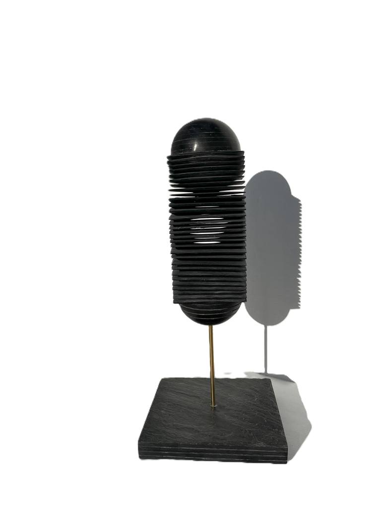 Original Op Art Abstract Sculpture by Evgeny Chubatyy