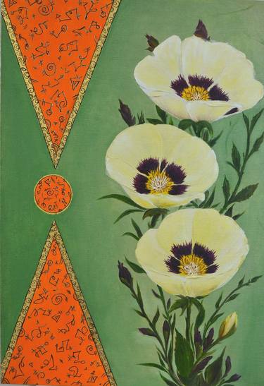 Print of Floral Paintings by Mozer Ewa
