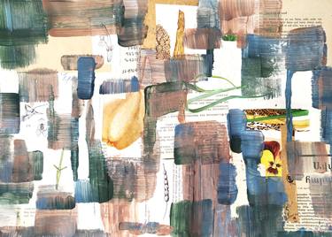 Original Abstract Collage by Gallery Mamonov