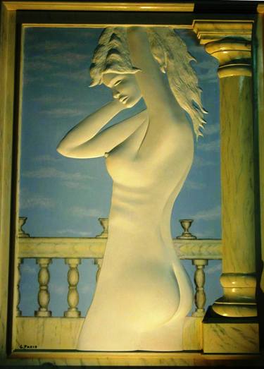 Original Figurative Women Mixed Media by Giuseppe Fazio