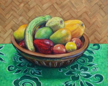 Original Fine Art Still Life Painting by Melanie Dupre