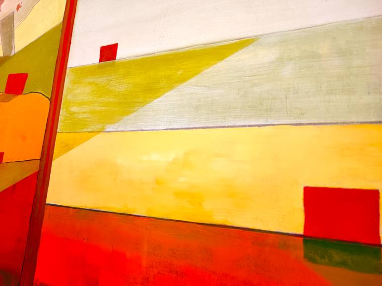 Original Symbolism Abstract Painting by Maurizio Valch
