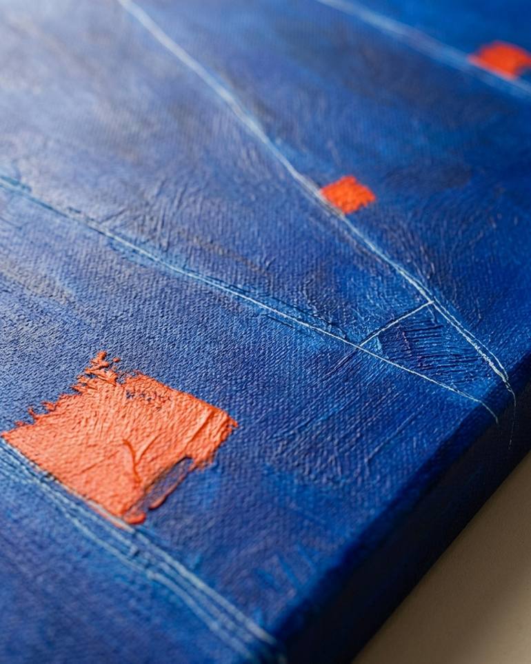 Original Abstract Expressionism Abstract Painting by Maurizio Valch