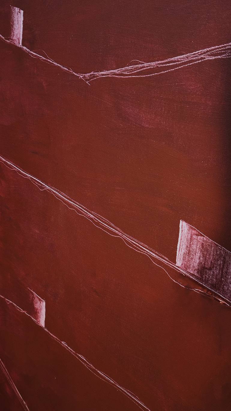 Original Abstract Expressionism Abstract Painting by Maurizio Valch