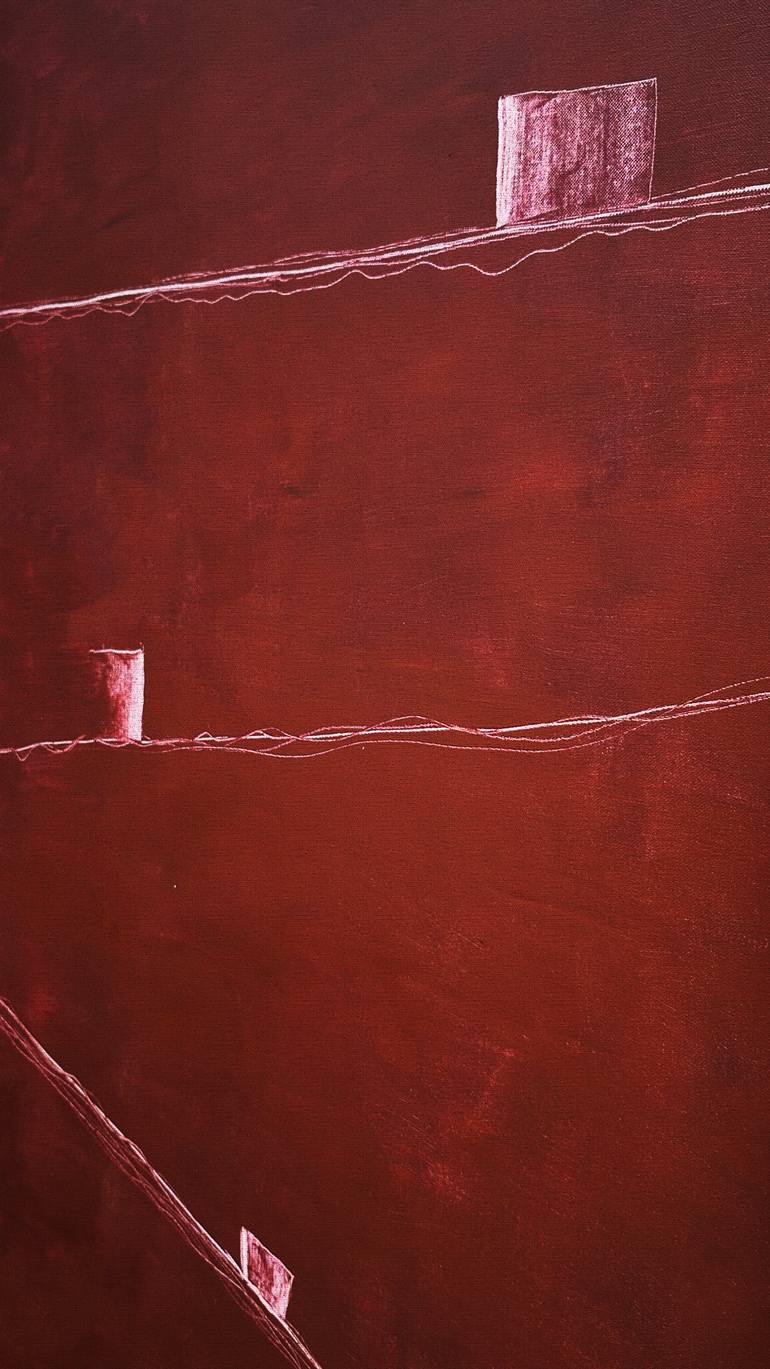 Original Abstract Expressionism Abstract Painting by Maurizio Valch