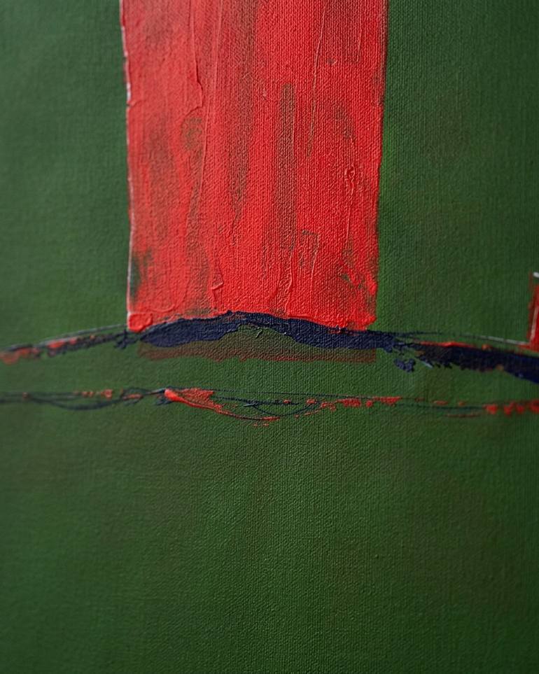 Original Symbolism Abstract Painting by Maurizio Valch