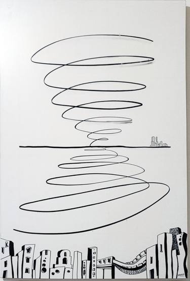 Print of Abstract Time Drawings by Maurizio C