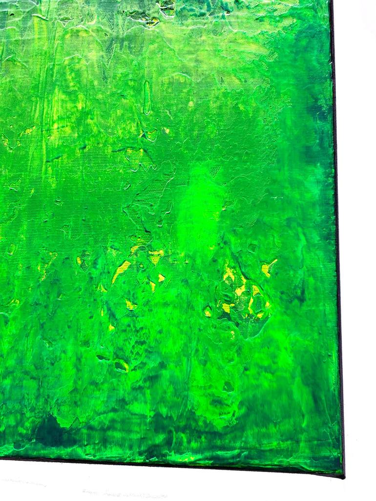 Original Abstract Expressionism Abstract Painting by Anja Smolarz