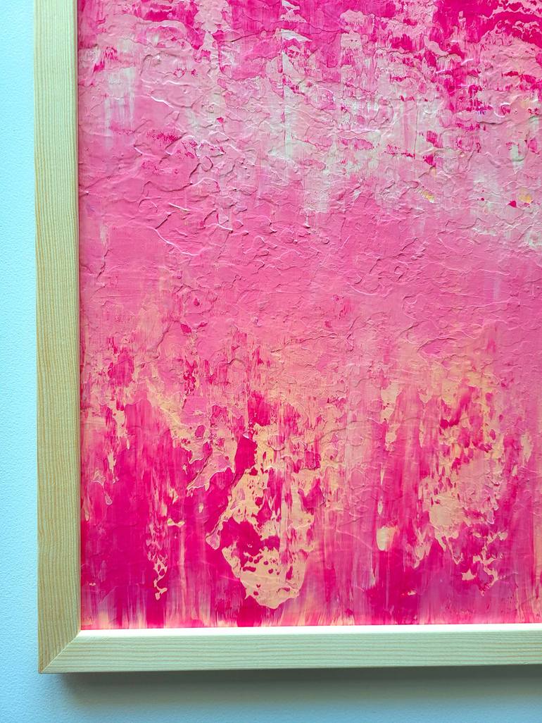 Original Abstract Expressionism Abstract Painting by Anja Smolarz