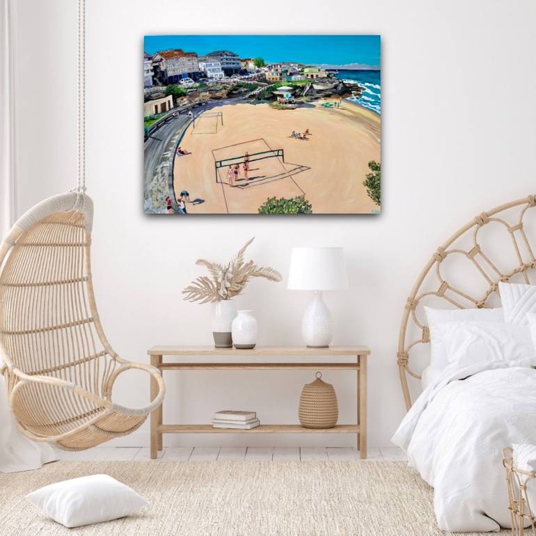 Original Contemporary Beach Painting by Rachel Rae