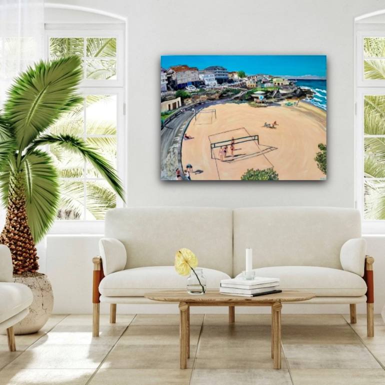 Original Contemporary Beach Painting by Rachel Rae