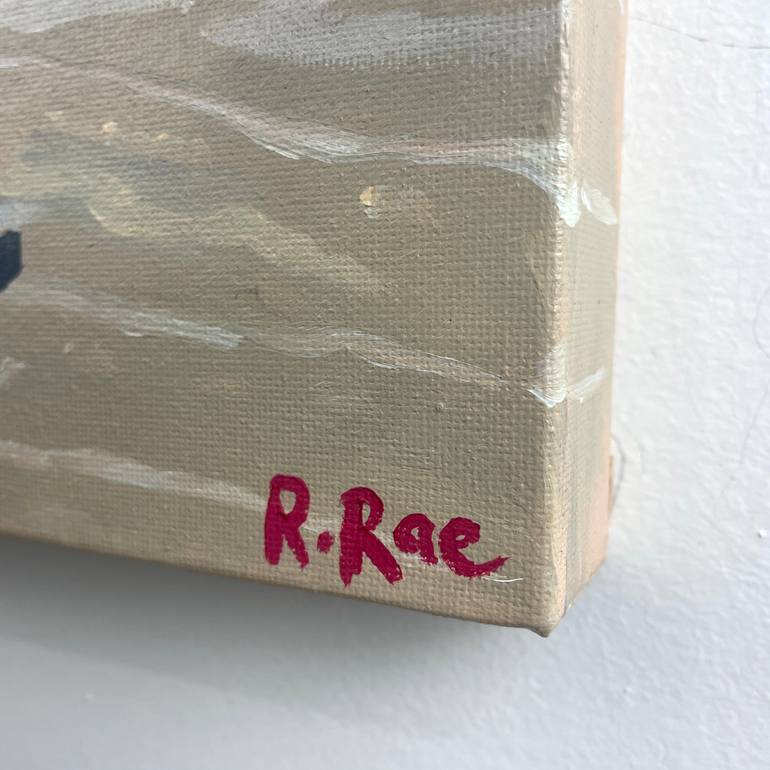 Original Contemporary Beach Painting by Rachel Rae