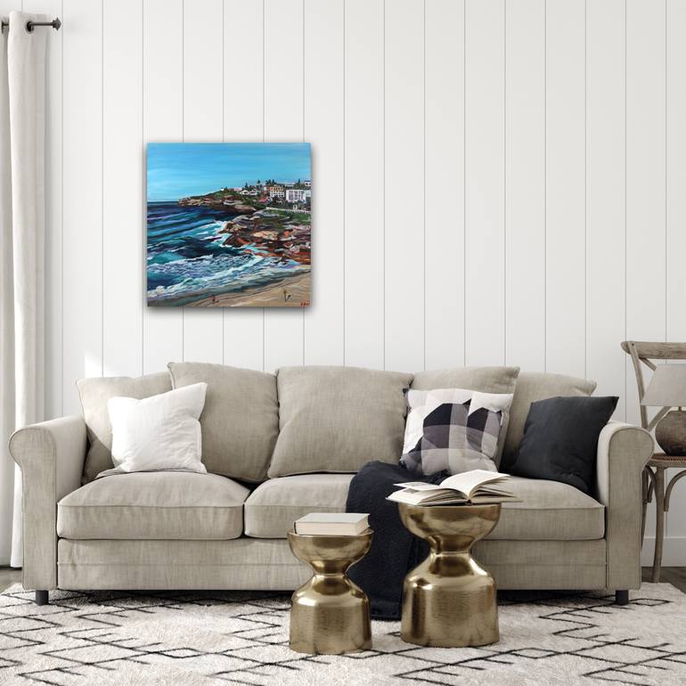 Original Contemporary Beach Painting by Rachel Rae