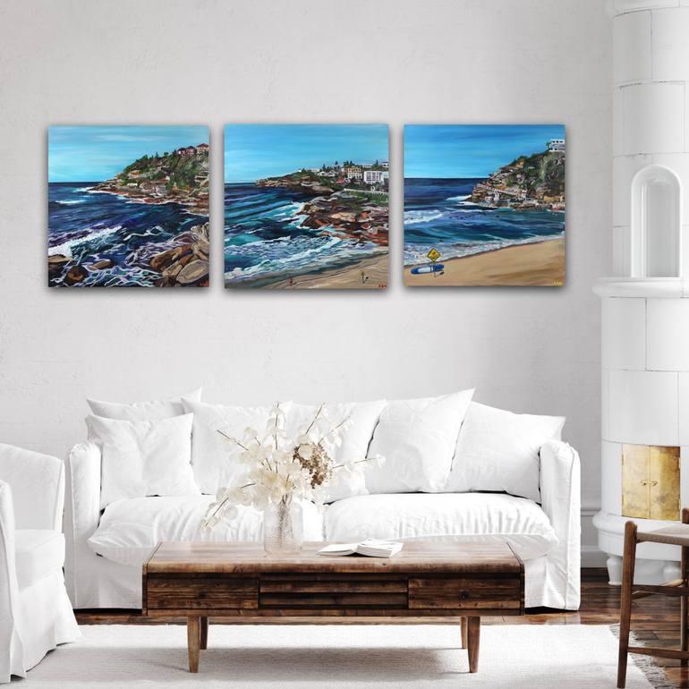 Original Contemporary Beach Painting by Rachel Rae