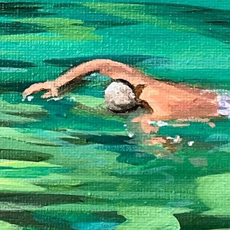 Original Contemporary Water Painting by Rachel Rae