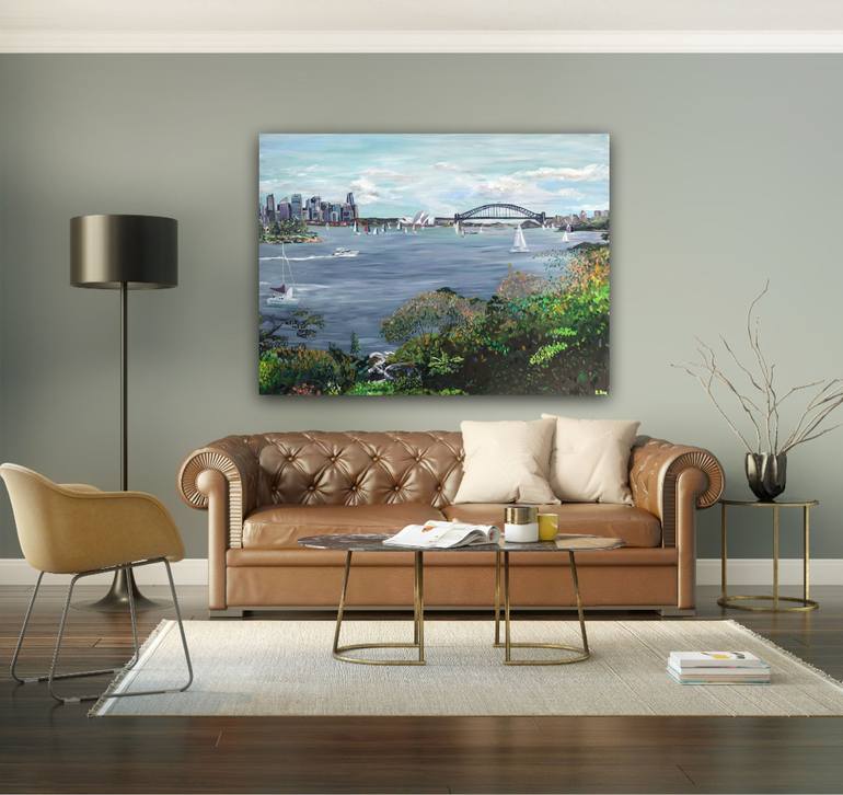 Original Fine Art Landscape Painting by Rachel Rae