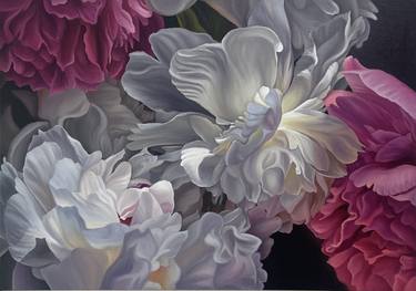 Original Documentary Floral Paintings by Anastasiia Alekhina