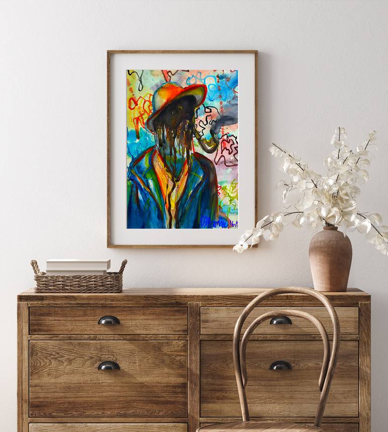 Original Abstract Expressionism Abstract Digital by A Y