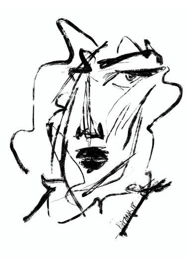 Print of Abstract Expressionism Women Digital by A Y