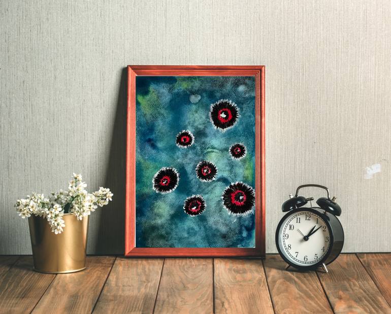 Original Abstract Expressionism Abstract Painting by A Y