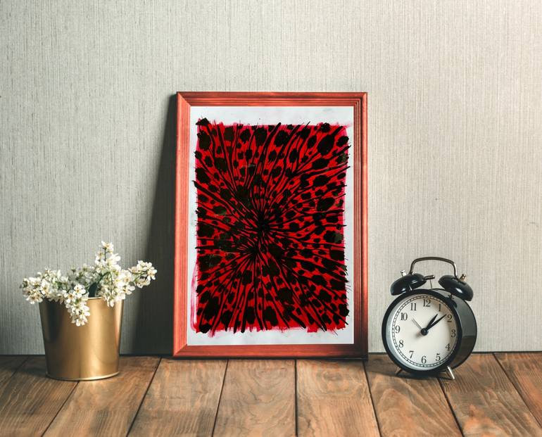 Original Abstract Expressionism Abstract Painting by A Y