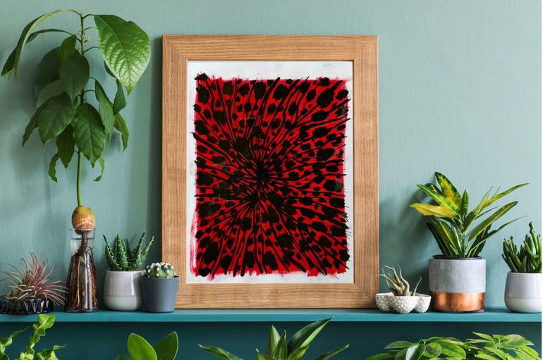 Original Abstract Expressionism Abstract Painting by A Y