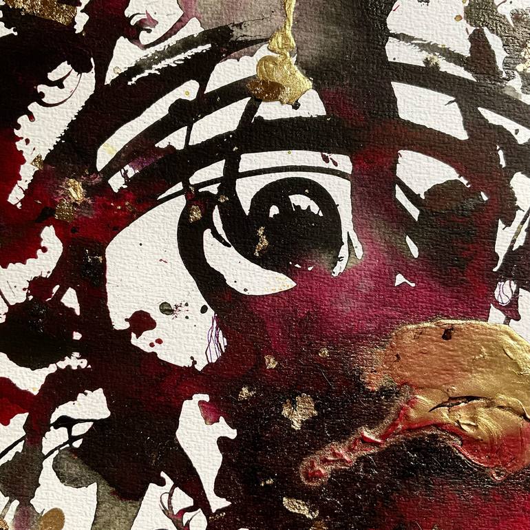 Original Abstract Expressionism Abstract Painting by A Y