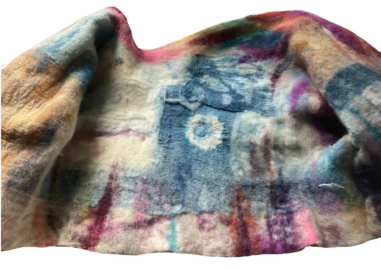 Original Abstract Expressionism Abstract Sculpture by A Y