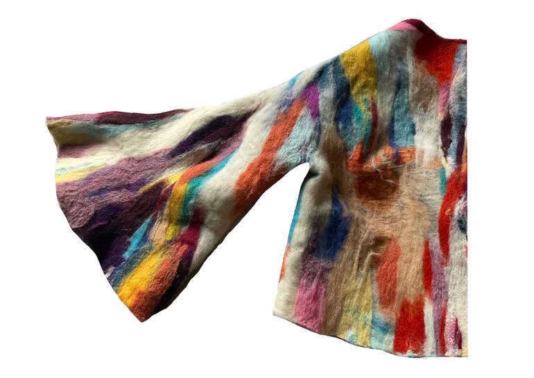 Original Abstract Expressionism Abstract Sculpture by A Y