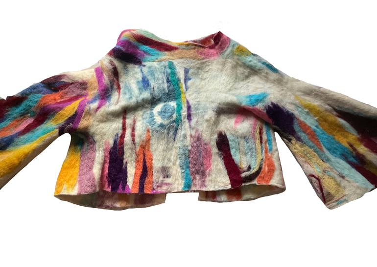 Original Abstract Expressionism Abstract Sculpture by A Y