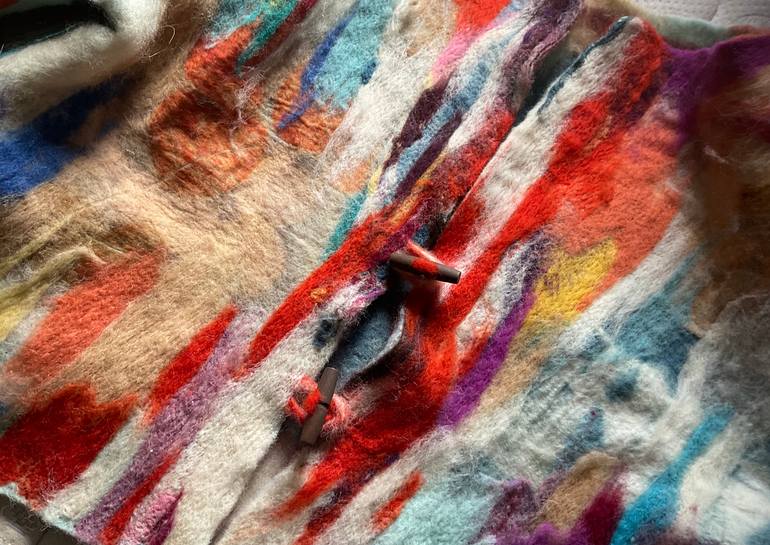 Original Abstract Expressionism Abstract Sculpture by A Y