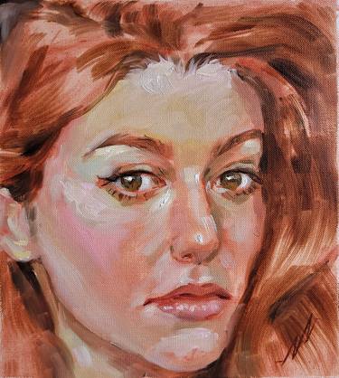 Print of Portrait Paintings by Natalya Vershkova