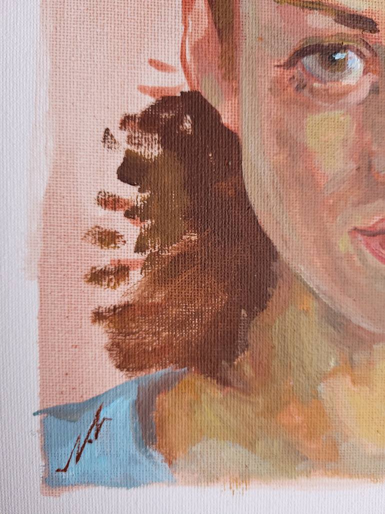 Original Figurative People Painting by Natalya Vershkova
