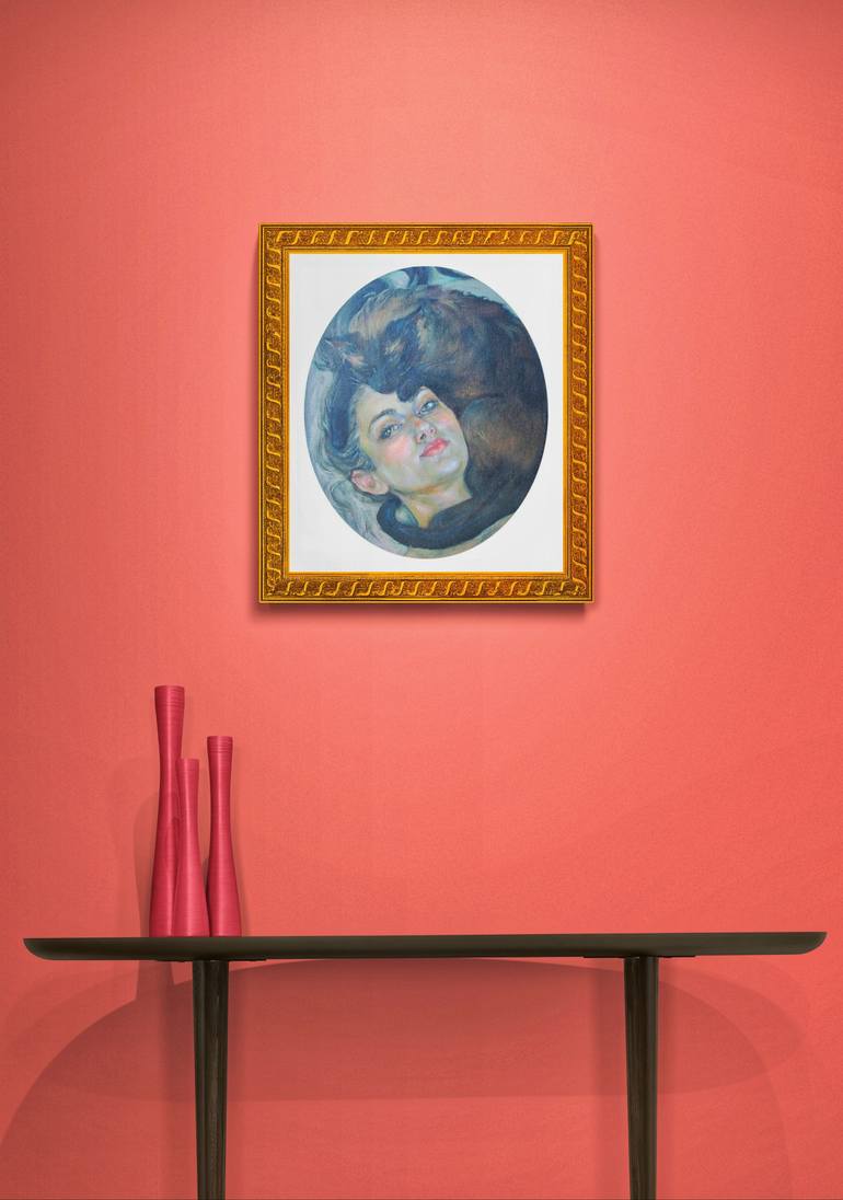 Original Art Deco People Painting by Natalya Vershkova