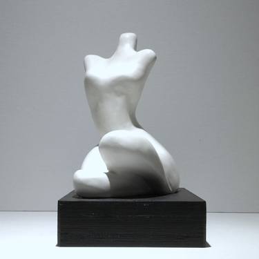 THE BATHER plaster sculpture, limited edition thumb