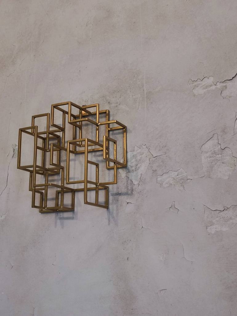 Original Abstract Expressionism Abstract Sculpture by Anelo Novantasette